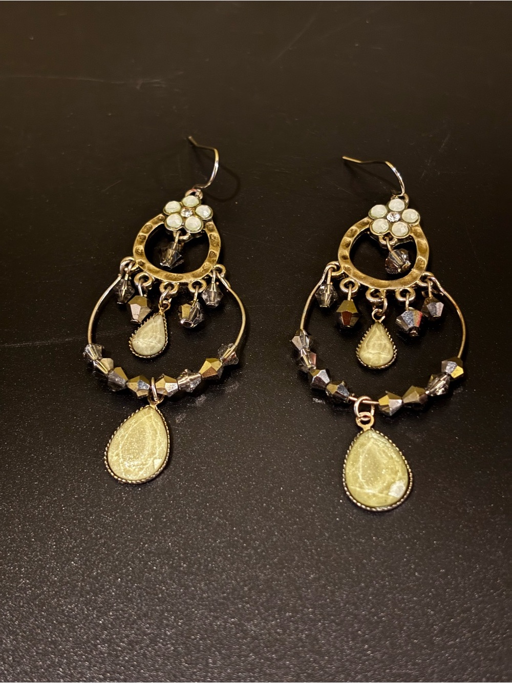3” drop earrings